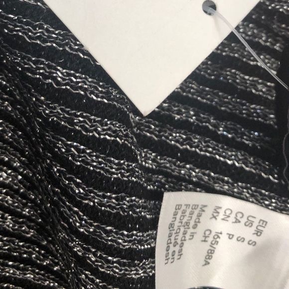 Divided Silver Shimmer Ribbed Zip Up Top - Picture 3 of 4